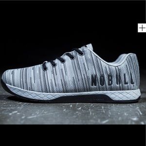 NoBull Grey Linear Trainers